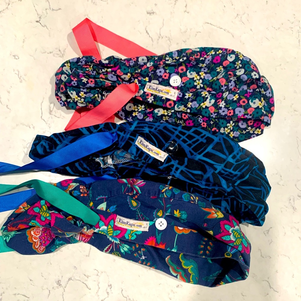 Kim kaps scrub caps   EUC